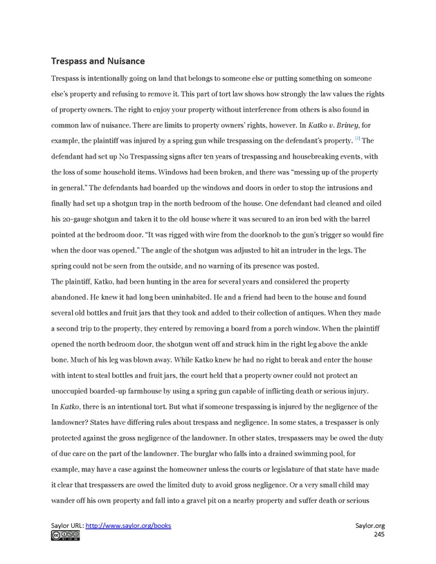 Business Law and the Legal Environment - Page 245